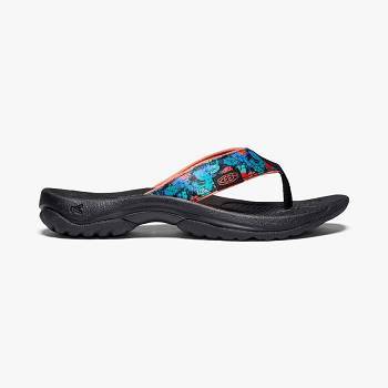 KEEN Kona Flip II - Viacfarebne Sandale Damske, KEEN402